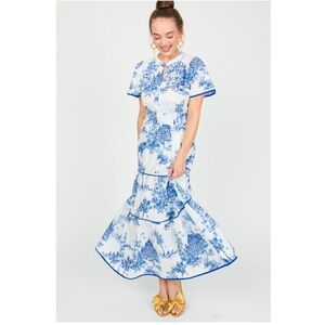 Umgee Toile Maxi Dress